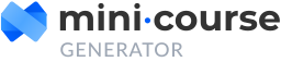 Logo Mini Course Generator
